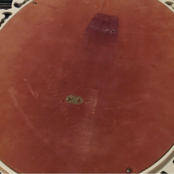 Vintage Syroco Shabby Chic Oval Wall Mirror - Picture 6 of 9